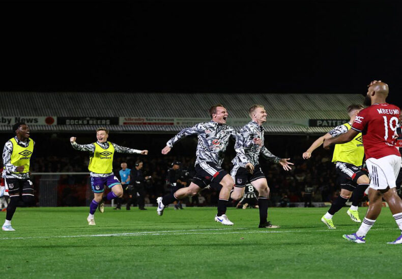 Grimsby Town Knock Out Manchester United in Carabao Cup – Onana Makes Mistakes, Mbeumo Misses Penalty
