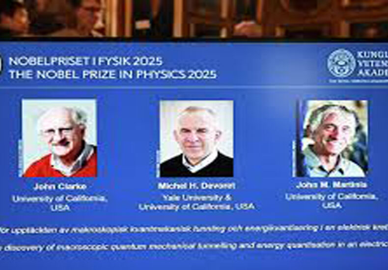 Three U.S. Scientists Win 2025 Nobel Prize in Physics for Quantum Breakthroughs
