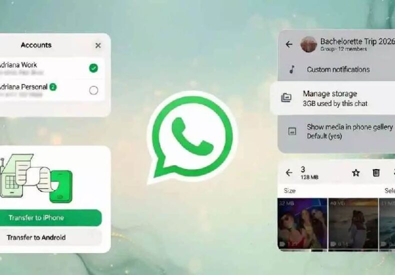 WhatsApp’s Big Update: iPhone Gets Dual Accounts and AI-Powered Messaging