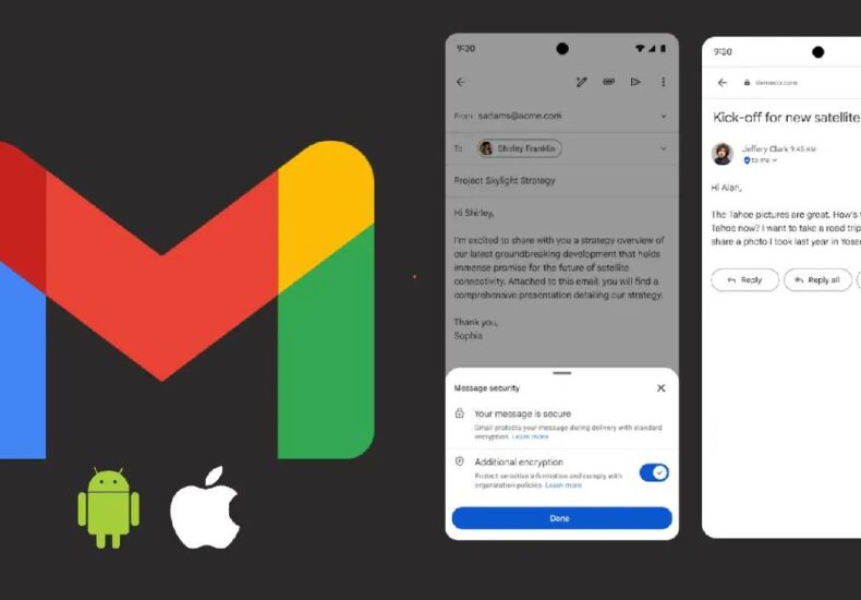 Google Introduces End-to-End Encryption in Gmail Mobile, Strengthening Privacy in the Digital Age
