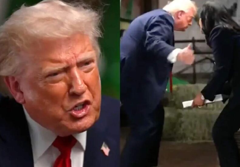 Trump Walks Out of Interview After Heated Questions, Controversial Fund Sparks New Debate