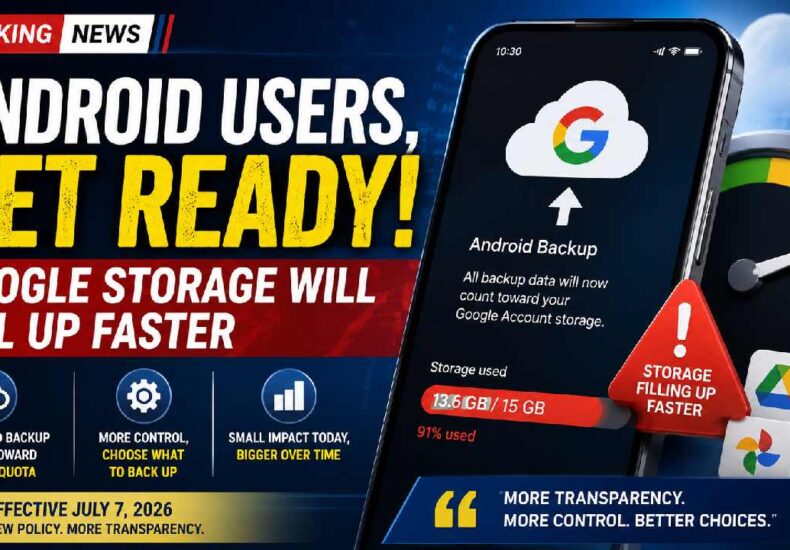 Google’s New Android Backup Policy Could Fill Storage Faster