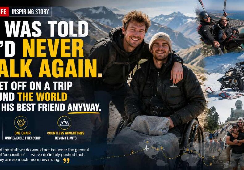 He Was Told He’d Never Walk Again, Yet Friendship Took Him Across the World