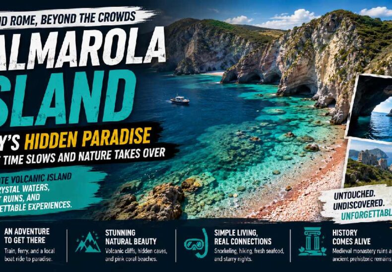 Palmarola Island: Italy’s Hidden Volcanic Paradise Where Time Slows and Nature Takes Over