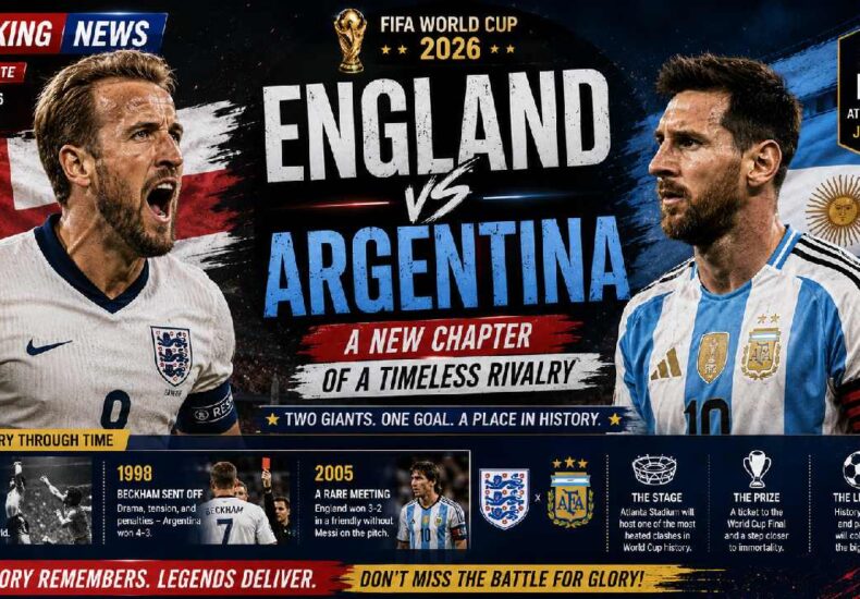 World Cup 2026 Opens a New Chapter in England and Argentina’s Fierce Rivalry