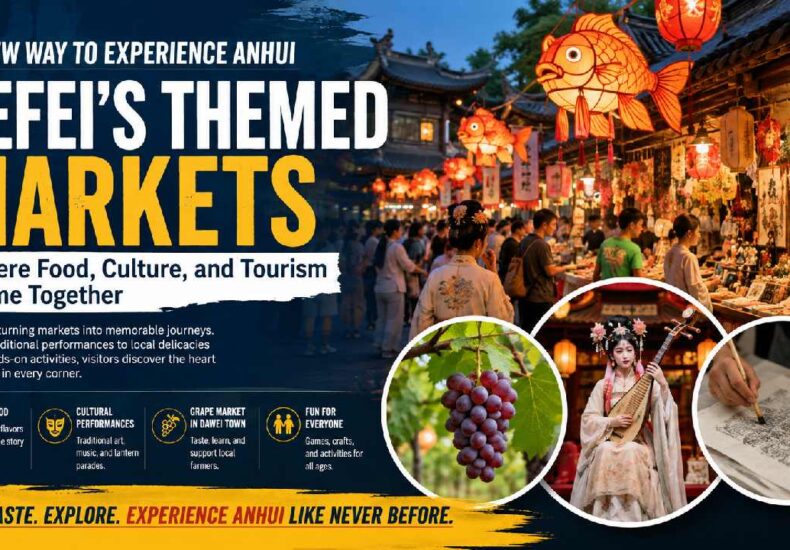 Hefei Themed Markets Blend Culinary Tourism, Culture, and Local Life in China