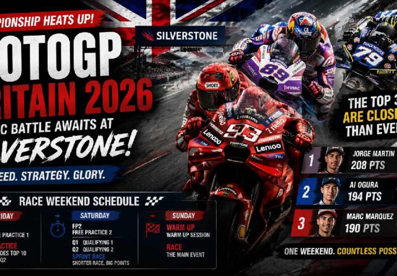 MotoGP British Grand Prix 2026 Set for Thrilling Silverstone Showdown This Weekend