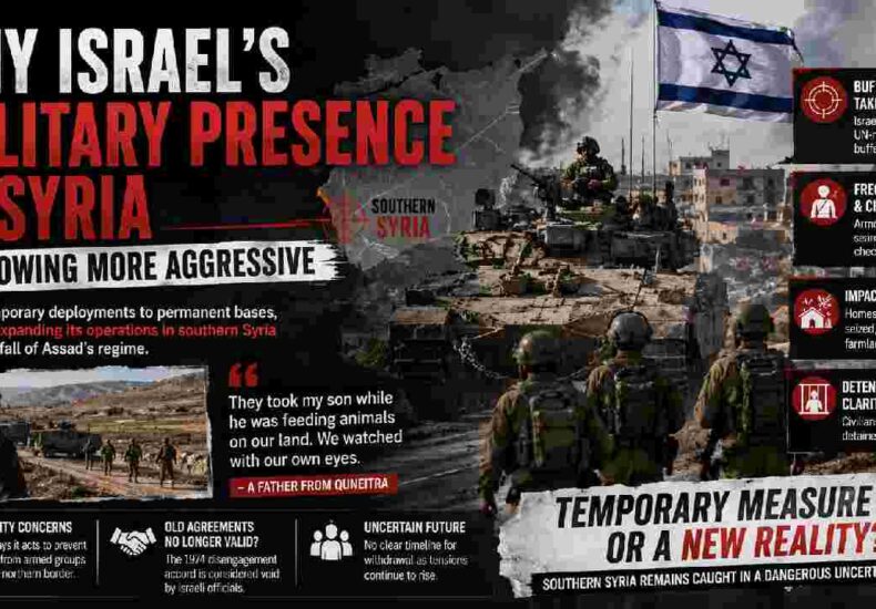 Why Israel’s Military Presence in Syria Is Growing More Aggressive