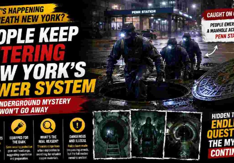 Why People Keep Entering New York’s Underground Sewer Network