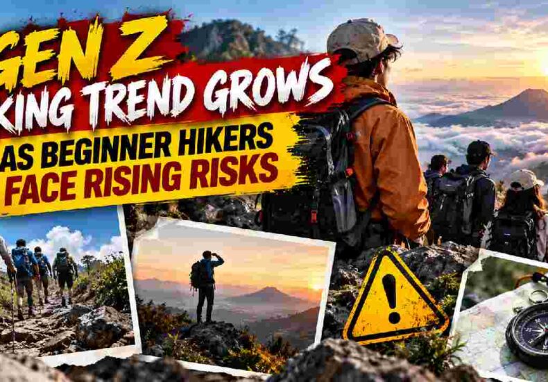 Gen Z Hiking Trend Grows as Beginner Hikers Face Rising Risks