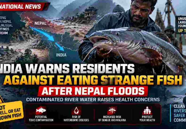 India Warns Residents Against Eating Strange Fish After Nepal Floods
