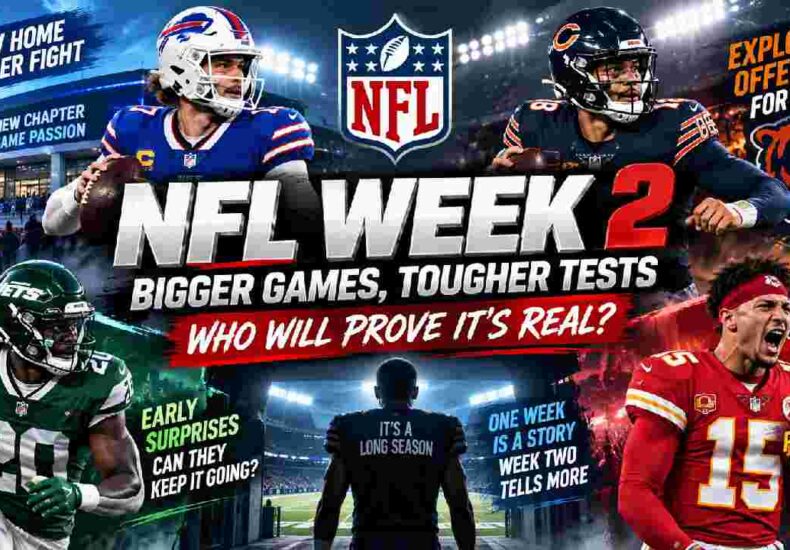 NFL Week 2 Brings Early Tests, Big Questions and Fresh Expectations