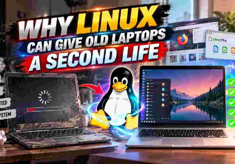 Why Linux Can Give Old Laptops a Second Life