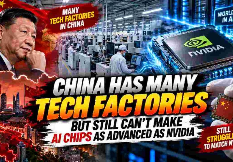 China’s AI Chip Gap Persists Despite Its Massive Technology Industry