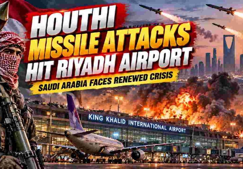 Riyadh Airport Struggles to Recover as Houthi Missiles Intensify Saudi Crisis